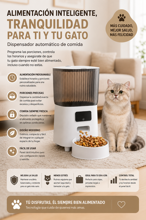 Comedero Inteligente WiFi 5L